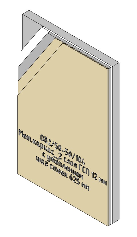 Wall facing, GWFB 2�12��, �_��2_50-50-104